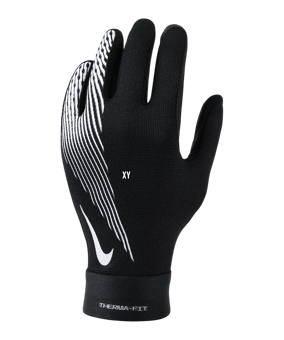 Nike Academy Thermafit Spielerhandschuhe Kids Schwarz F011