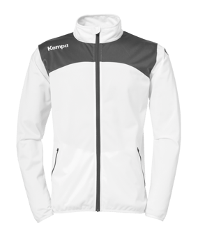 Kempa Emotion 2.0 Poly Full Zip Jacke Weiss F05 - weiss