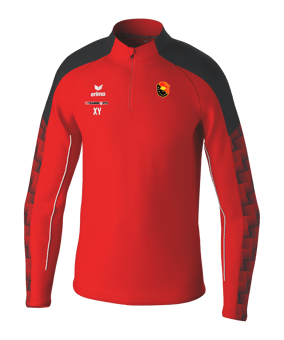 Erima EVO STAR HalfZip Sweatshirt Rot