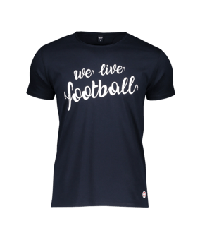 11teamsports T-Shirt Valentinstag 2018 Blau - blau