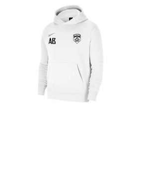 Nike Park 20 Fleece Hoody Kids Weiss Grau F101