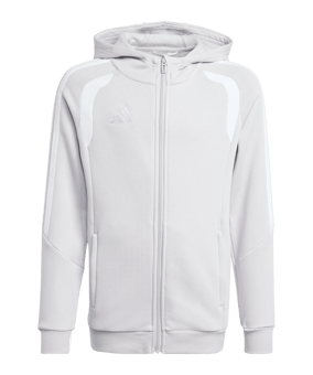 adidas Tiro 26 League Kapuzenjacke Kids Grau - grau