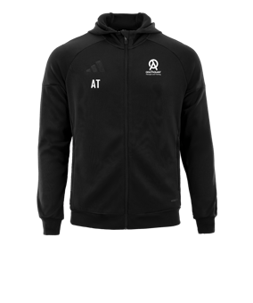 adidas Tiro 25 Travel Kapuzenjacke Schwarz