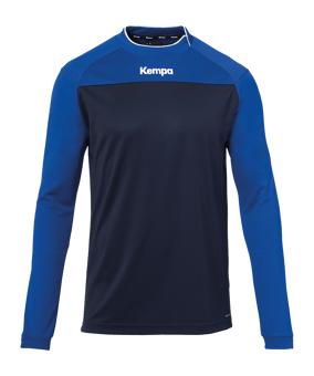 Kempa Prime Shirt langarm Dunkelblau F04 - blau