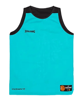 Spalding Double Face Trikot Set Türkis - tuerkis