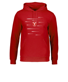 Merch Drummer 2.0 Hoody Red | #lines
