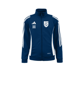 adidas Tiro 24 Trainingsjacke Kids Blau Weiss