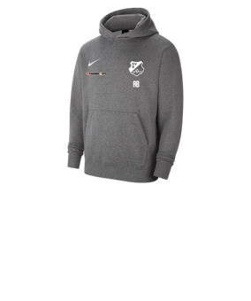 Nike Park 20 Fleece Hoody Kids Grau Weiss F071