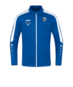 JAKO Power Polyesterjacke Blau Weiss F400