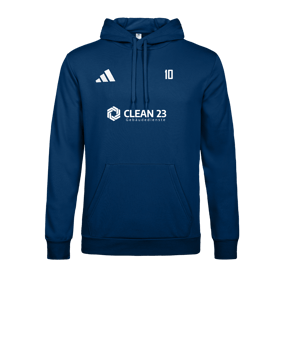 adidas Entrada 26 Hoody Dunkelblau