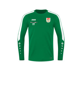 JAKO Power Sweatshirt Kids Grün Weiss F200