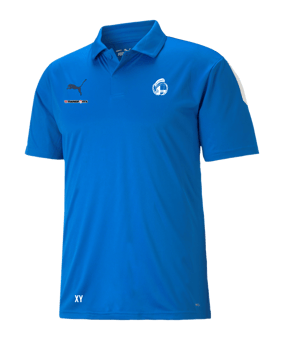 PUMA teamLIGA Sideline Polo Blau F02
