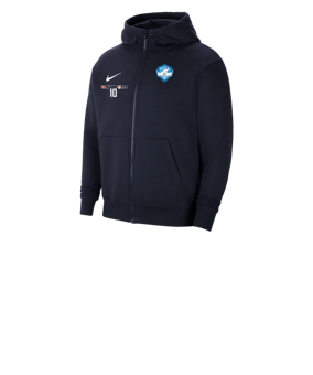 Nike Park 20 Fleece Kapuzenjacke Kids Blau F451