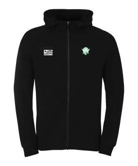 Kempa Kapuzenjacke Schwarz F01