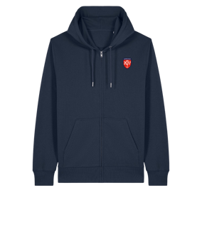11tsmerch Merch Connector 2.0 Zip Sweatjacke French Navy FC727 Sweatjacke Blau