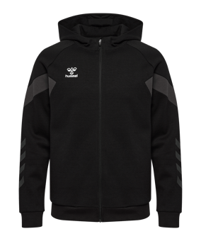 Hummel hmlTRAVEL Kapuzenjacke Schwarz F2001 - schwarz