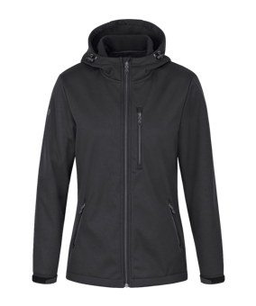 JAKO Premium Softshelljacke Damen Schwarz F800 - schwarz