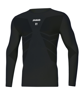 JAKO Comfort 2.0 langarm Schwarz F08