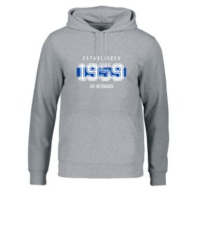 Merch Drummer 2.0 Hoody Heather Grey | #established