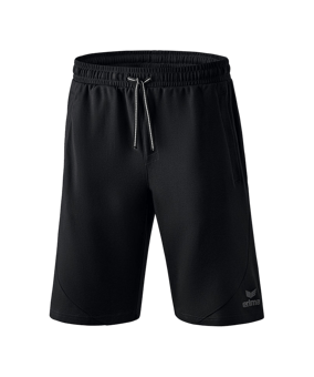 Erima Essential Sweathose Short Schwarz - schwarz