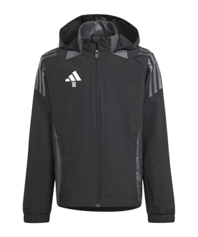 adidas Tiro 24 Competition Allwetterjacke Kids Schwarz
