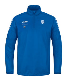 JAKO Team Rainzip Sweatshirt Kids Blau F400