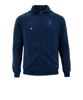 adidas Tiro 25 veste capuche bleu