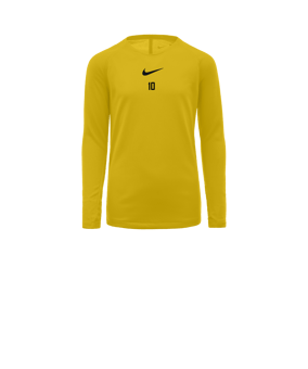 Nike Park First Layer Top langarm Kids Gelb F719