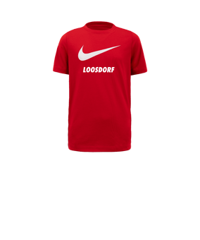 Nike Park 20 Swoosh T-Shirt Kids Rot F657