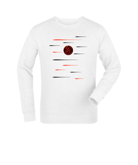 Merch Roller Sweatshirt White | #lines