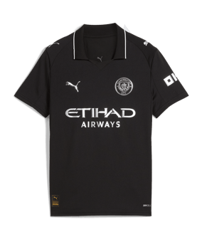 PUMA Manchester City Trikot Away 2025/2026 Kids Schwarz F02 - schwarz
