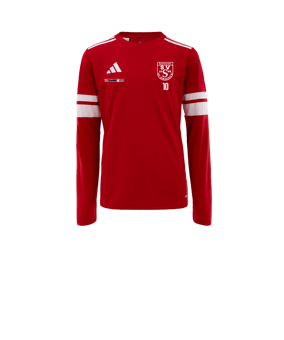 adidas Squadra 25 Trikot Langarm Kids Rot