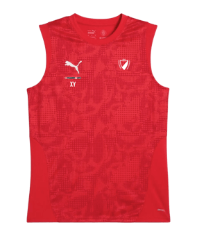 PUMA teamCUP Training Tanktop Rot F01