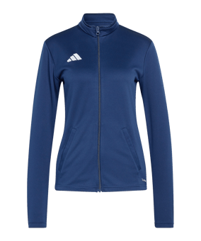 adidas Entrada 26 Trainingsjacke Damen Dunkelblau - weiss