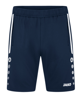 JAKO Allround Trainingsshort Damen Blau F900 - blau