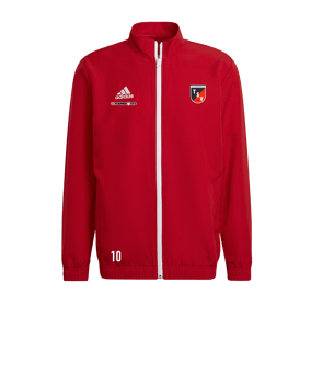 adidas Entrada 22 Präsentationsjacke Rot
