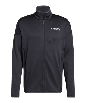 adidas Terrex Xperior Climawarm Light Fleece Jacke Schwarz - noir
