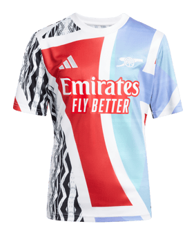 adidas FC Arsenal London Prematch Shirt 2024/2025 Kids Rot - rot