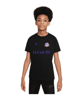 Nike Park 20 T-Shirt Kids Schwarz Weiss F010