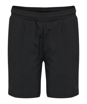 Hummel Move Grid Woven Short Kids Schwarz F2001 - schwarz