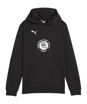 PUMA teamGOAL Casuals Hoody Kids Schwarz F03