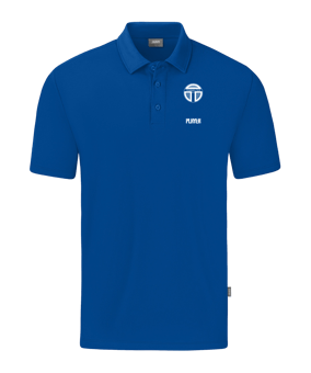 JAKO Organic Stretch Polo Shirt Blau F400