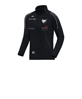 JAKO Classico Ziptop Kids Schwarz Weiss F08