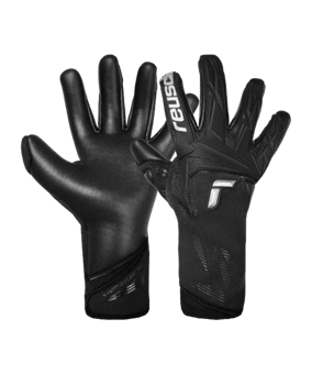 Reusch Attrakt Duo Strapless Torwarthandschuhe Schwarz - schwarz