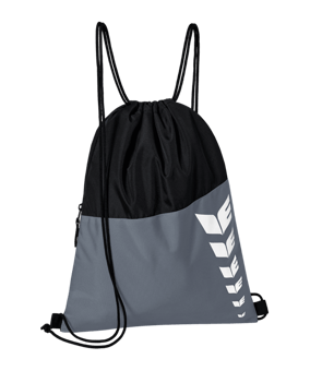 Erima Six Wings Gymsack Grau Schwarz - grau