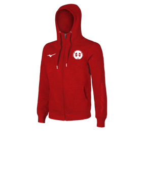 Mizuno Sweat FZ Hoody Damen Rot F62