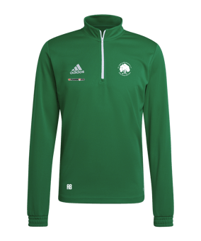 adidas Entrada 22 HalfZip Sweatshirt Grün