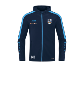JAKO Power Kapuzenjacke Kids Blau F910