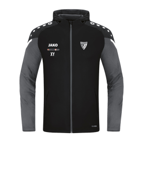 JAKO Performance Kapuzenjacke Damen Schwarz F804