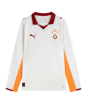 PUMA Galatasaray Istanbul Maillot à manches longues Away 2025/2026 Blanc C02 - blanc